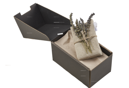 Box mit 3 Lavendelsäckli